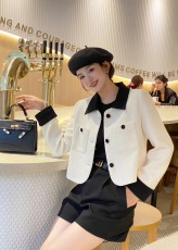小香风短款外套女2023秋季新款韩版时尚气质百搭小个子高级感上衣