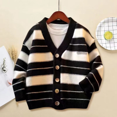 批发童装儿童针织马甲秋季新款男女童坎肩中小童毛衣背心宝<b class='q'>宝马</b>夹外穿