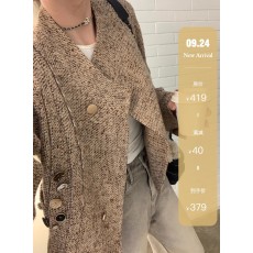 批发罗<b class='q'>女士</b>_手工典藏系 古董纽扣小香感羊毛外套