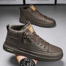 批发2023秋冬新款高帮马丁鞋工装鞋<b class='q'>运动</b>鞋男鞋货号