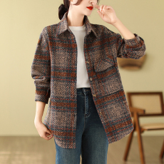 批发实拍出口意大利奢侈品牌欧货撤柜<b class='q'>原</b><b class='q'>单</b>女装外<b class='q'>单</b>衬衫上衣专柜春秋装