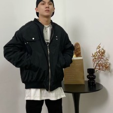 批发春季新款美式复古<b class='q'>潮</b>牌棒球服外套男女街头宽松机能风立领夹克<b class='q'>潮</b>男