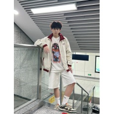 批发美式两面穿运动夹克外套男女春秋季新款设计感小众宽松情侣冲锋衣