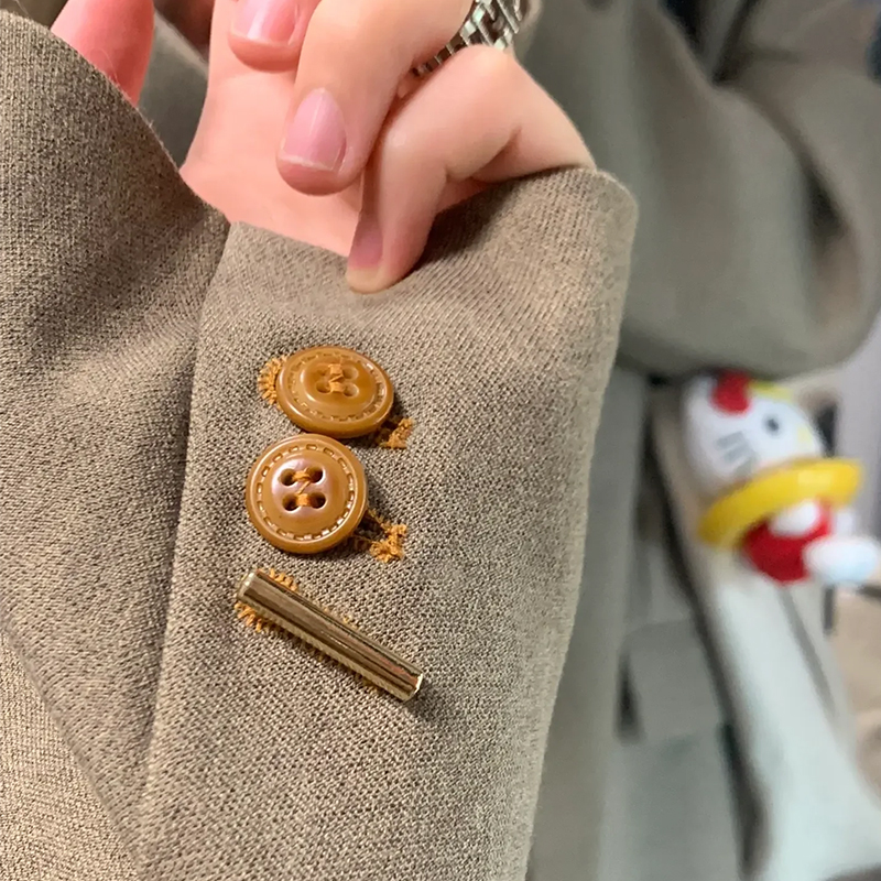 Casual suit jacket for women spring and autumn 2023 new style this year's popular high-end street suit autumn top