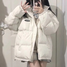 羽绒棉服女冬季2023年新款韩系oversize小个子棉衣棉袄面包服外套