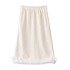 批发实价-官图 灯芯绒加绒加厚 新款毛边<b class='q'>百搭</b>后开叉休闲半身裙女