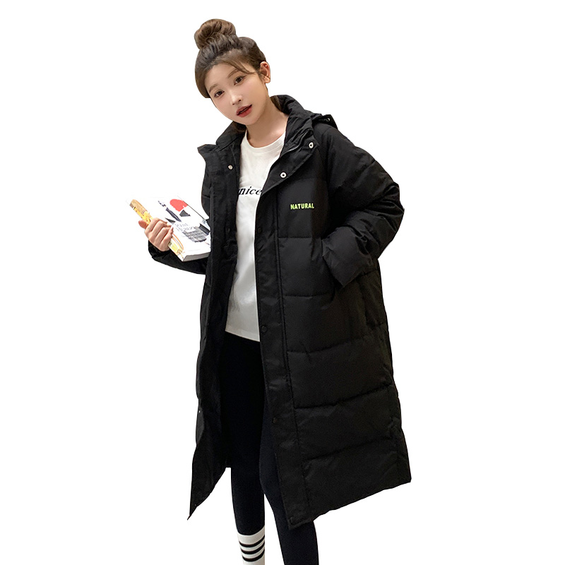 Actual shot of  new down jacket winter student cotton coat Korean style loose ins Hong Kong style cotton coat oversize for women