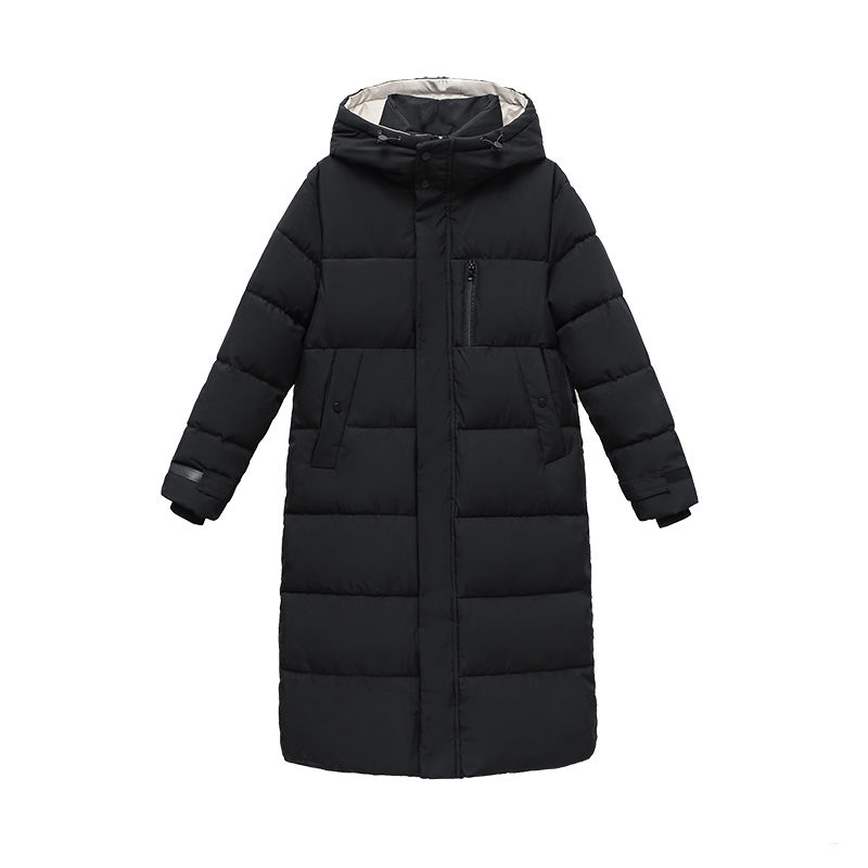 Real shot of down jacket for women  winter new Korean fashion long version slimming temperament cotton jacket for women