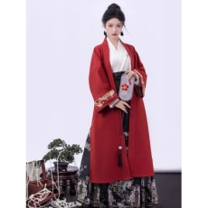 批发新中式汉服女妆花马面<b class='q'>裙</b>敬酒<b class='q'>伴娘</b>服宋制大衣秋