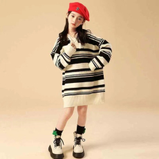 批发童装儿童针织马甲秋季新款男女童坎肩中小童毛衣背心宝<b class='q'>宝马</b>夹外穿