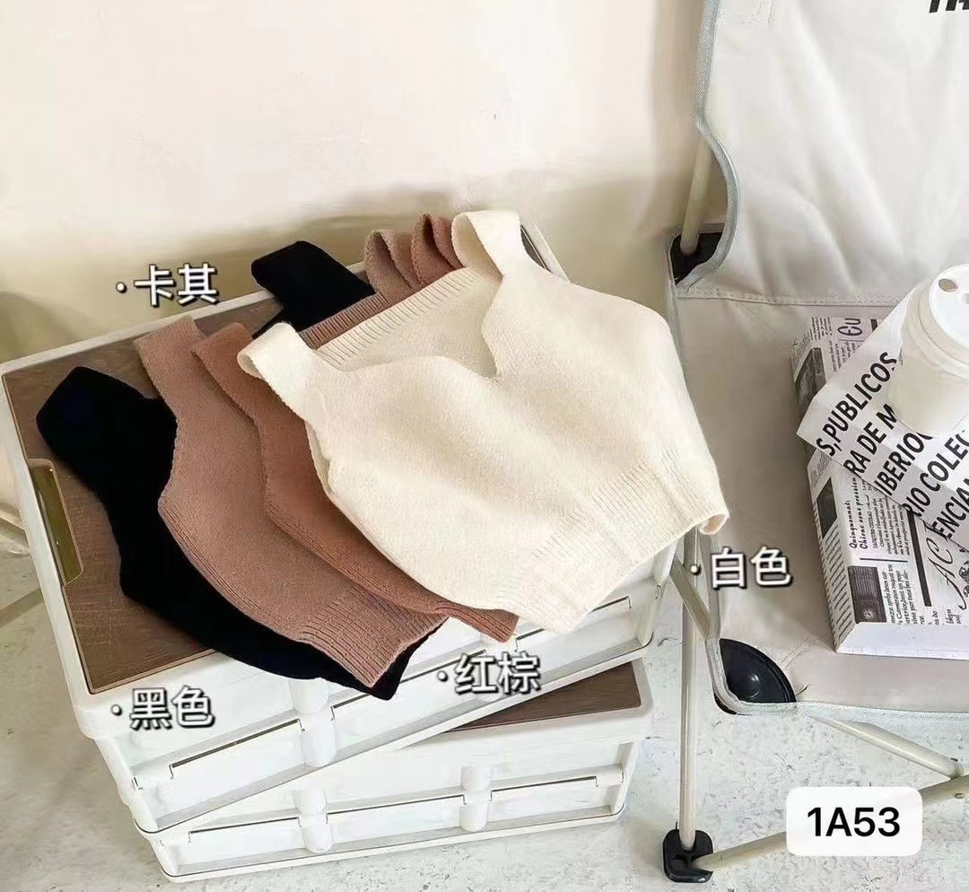 ~冬季保暖羊羔絨背心免穿文胸打底內搭軟糯親膚外穿