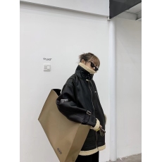 批发皮毛一体机车外套女羊羔毛炸街外套厚高级范