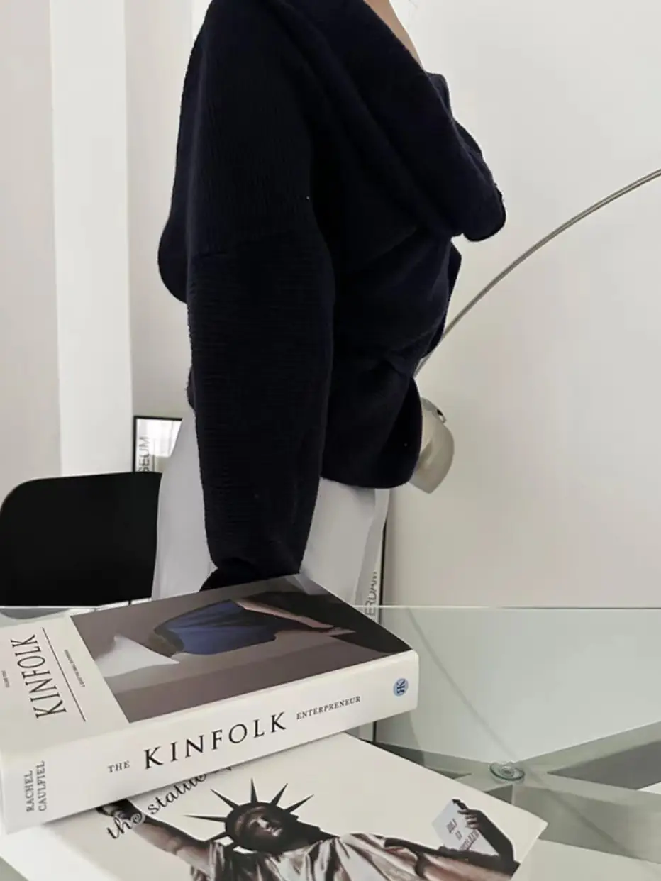 한국 스타일 빈티지 니트 조끼 상세 이미지 21