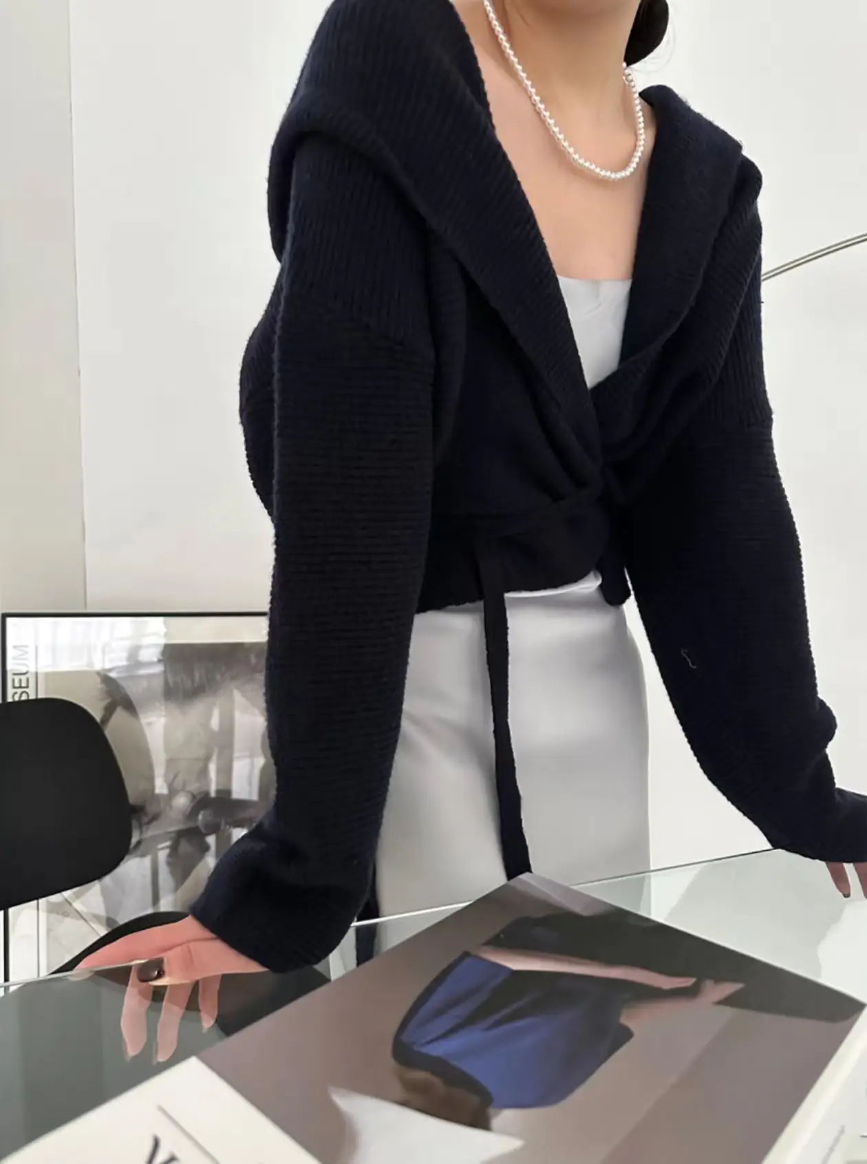 한국 스타일 빈티지 니트 조끼 상세 이미지 36