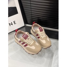 批发<b class='q'>实拍</b>百搭休闲运动三条杠老爹鞋女2023秋拼色厚底增高真皮阿甘鞋女