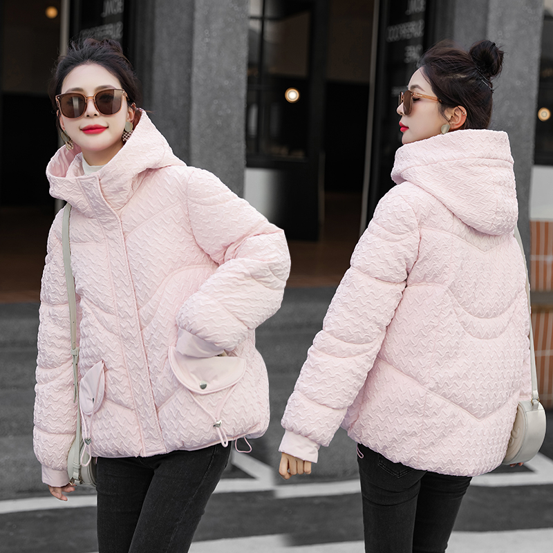 Thick cotton coat for women Korean style loose cotton coat and coat  new autumn and winter down jacket for women