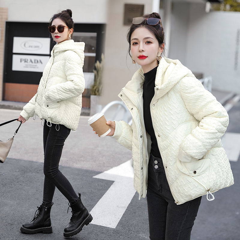 Thick cotton coat for women Korean style loose cotton coat and coat  new autumn and winter down jacket for women