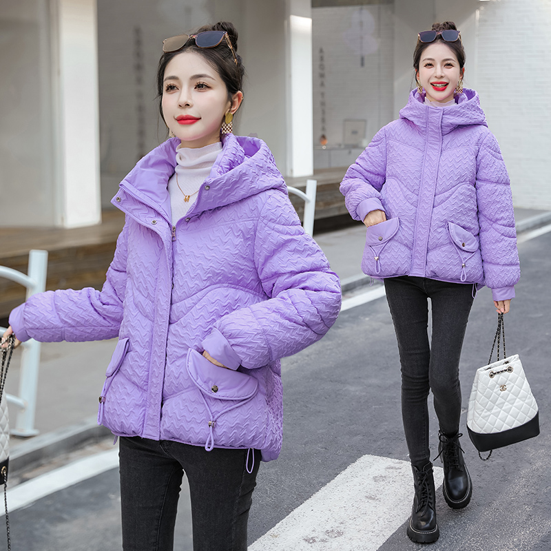 Thick cotton coat for women Korean style loose cotton coat and coat  new autumn and winter down jacket for women