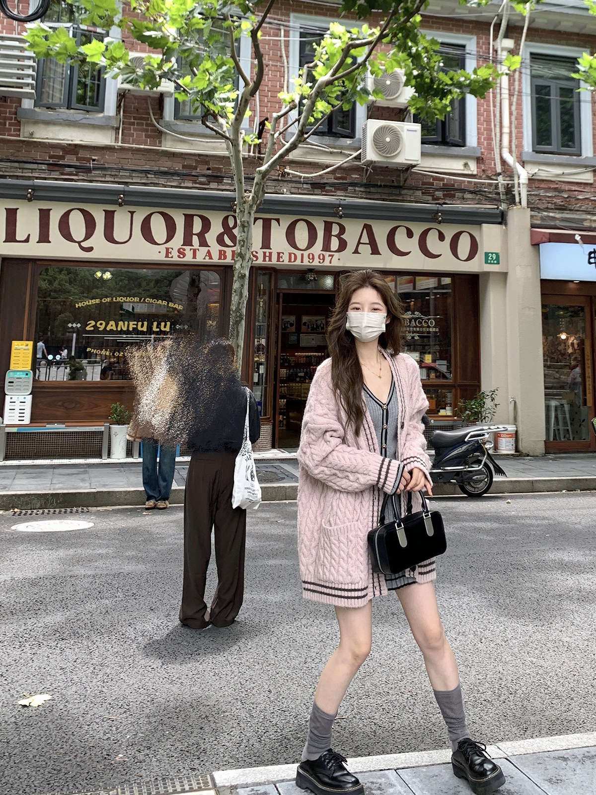 麻花毛衣開衫外套女中長款秋季新品通勤百搭上衣