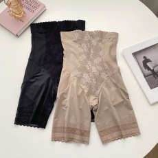 批发实拍大码拉链收腹裤强力收小肚子防走光安全裤女透气高腰提臀裤