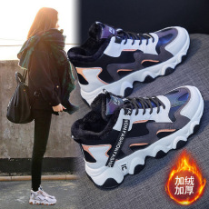 批发2023冬季新款<b class='q'>韩版</b>高帮老爹女鞋货号