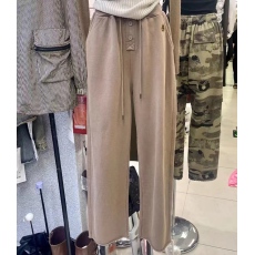 批发韩国东大门2026春季新款设计感纯色直筒运动裤简约休闲长裤女