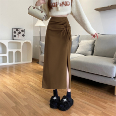 批发实拍大码女装秋冬新款毛呢半身裙女时尚气质包臀裙中长款半身裙