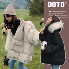 批发大量2025 网红羽绒棉服大码孕妇棉衣