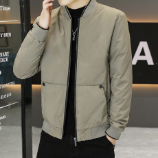 批发羽绒服男士短款2023新款冬季轻薄保暖时尚流行帅气棒球服外套潮牌