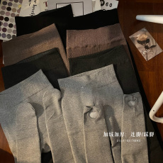 批发实拍实价<b class='q'>打底裤</b>女冬季外穿加绒加厚连脚裤袜显瘦踩脚裤紧身裤