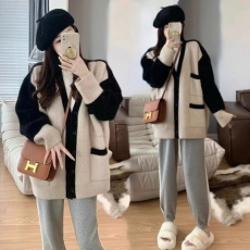 批发大码女装胖mm<b class='q'>秋</b>冬新款女装流行漂亮高级感超好看气质小众毛衣