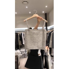 批发韩国东大门2025<b class='q'>秋</b>装新款时尚百搭系扣无袖针织吊带背心女外穿上衣