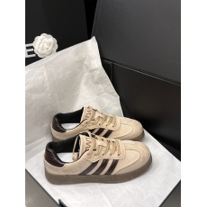 批发<b class='q'>实拍</b>德训鞋2023秋季新款平底休闲百搭小白鞋板鞋运动秀气韩版