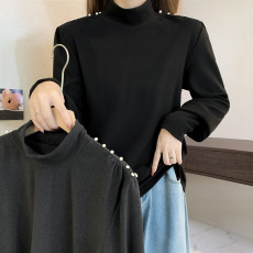 批发实拍冬装新款大码女装胖MM长袖显瘦时尚加厚双面磨毛德绒加绒衫潮