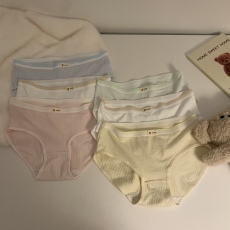 批发实拍实价 韩系马卡龙<b class='q'>婴儿</b>绒少女<b class='q'>内裤</b>纯棉中腰抗菌三角裤3条装