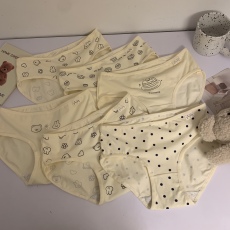 批发实拍实价 韩版<b class='q'>婴儿</b>棉少女<b class='q'>内裤</b>纯棉裆抗菌中腰包臀三角裤3条装