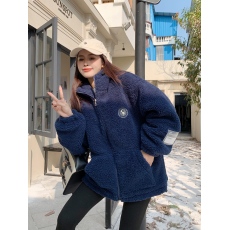 批发实拍羊羔毛<b class='q'>外套</b>女25新款冬季夹棉加厚百搭连帽棉服潮情侣连帽<b class='q'>外套</b>