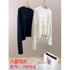 批发大品牌高端外贸<b class='q'>单</b>女装<b class='q'>原</b>尾货出口剪标羊毛浮雕慵懒长袖针织衫上衣