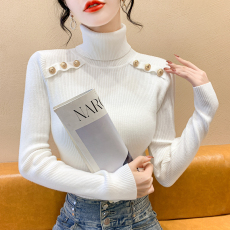 批发实拍2025打底高级感百搭毛衣<b class='q'>修身</b>长袖上衣套头针织衫
