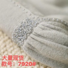批发清仓货捡漏尾<b class='q'>单</b>剪标女装一线大品牌<b class='q'>原</b>外贸钉珠长袖羊毛上衣针织衫