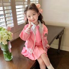 批发<b class='q'>女童</b>套<b class='q'>装</b>春秋装2026新款韩系学院风小女孩儿童洋气<b class='q'>半身裙</b>三件套秋