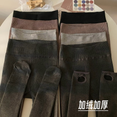 批发实拍实价<b class='q'>打底裤</b>女冬季外穿加绒加厚连脚裤袜显瘦踩脚裤紧身裤