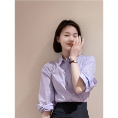 批发紫色<b class='q'>衬衫</b>女2026新款韩版慵懒风宽松设计感叠穿<b class='q'>衬衣</b>别致长袖上衣