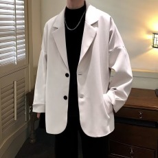 批发小西装<b class='q'>男士</b>外套秋季轻熟风韩版潮流商务休闲高级感宽松<b class='q'>西服</b>上衣潮