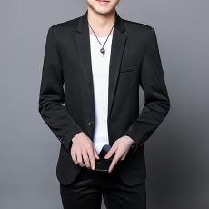 批发实拍<b class='q'>秋</b>季百搭休闲小西装男士西服韩版修身潮流男装高级感上衣外套
