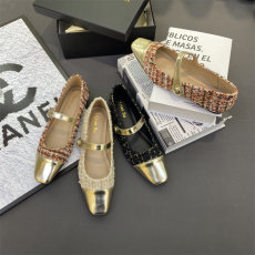 批发晚晚风温柔平底小香风女2024新款<b class='q'>春</b>法式玛丽珍豆豆单鞋瓢鞋配裙子