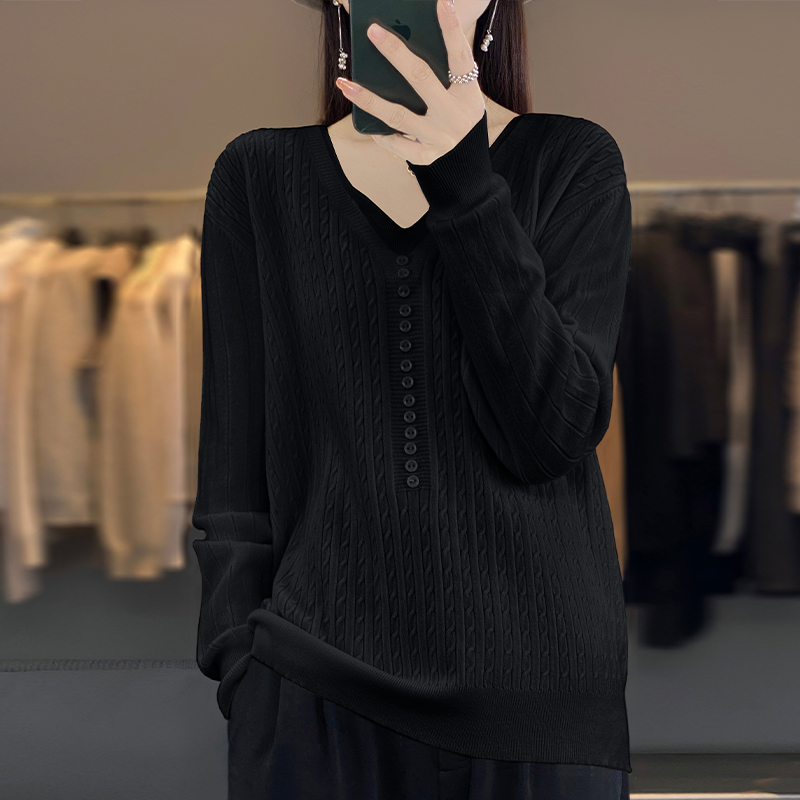 實拍！實拍！有大圖！2024春秋冬針織衫新款T恤女士毛衣潮
