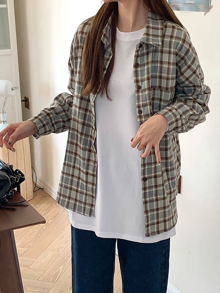 280g threaded German velvet 2024 spring and autumn mid-length T-shirt for women with long sleeves, trendy winter, simple, versatile, casual and loose