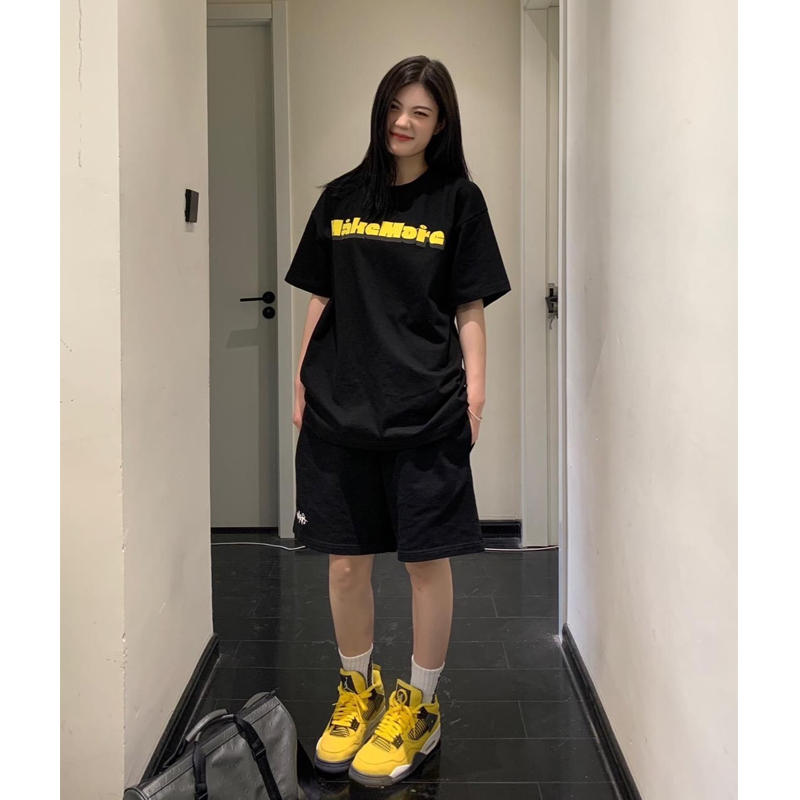官圖 重磅/精梳純棉 後包領 有縫邊 S-XXXL 夏裝短袖T恤女