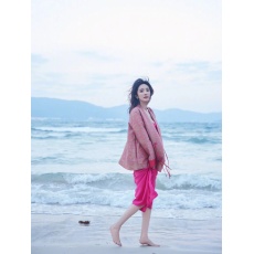 批发<b class='q'>杨幂</b><b class='q'>同款</b>新中式非遗宋锦丨四重纬八达晕 新中式真丝宋锦外套上衣